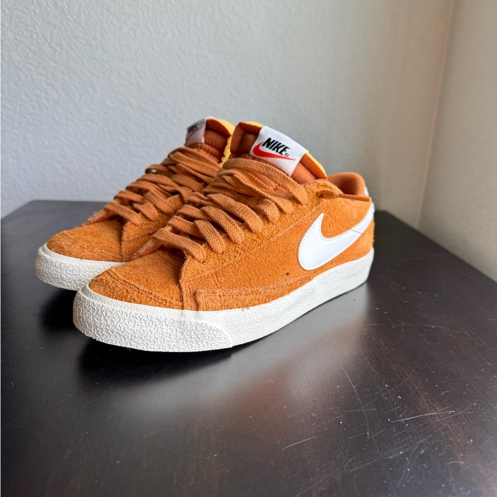 Nike Vibrant Orange Sneakers with White Accents